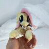 6" long (from hoof to hoof) FS plushie with a dress