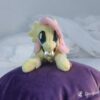 6" long (from hoof to hoof) FS plushie with a dress