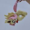 7" long sitting Flutterbat plushie with mane and tail of Minky fabric