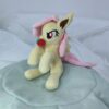 7" long sitting Flutterbat plushie with mane and tail of Minky fabric