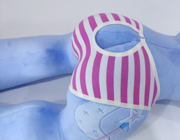 Fuchsia and White striped Jersey panties