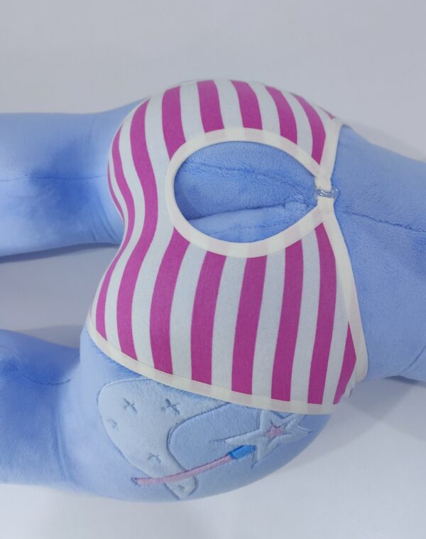 Fuchsia and White striped Jersey panties