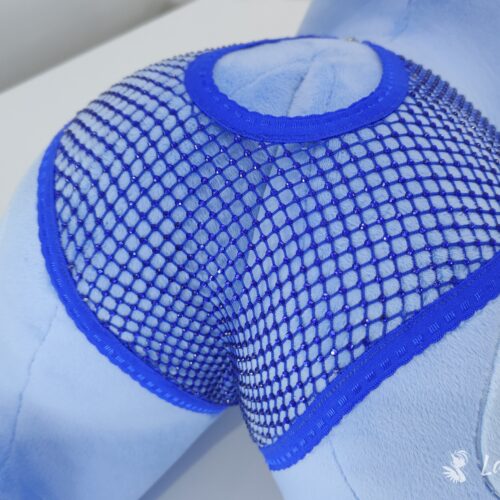 rhinestone blue panties 💙