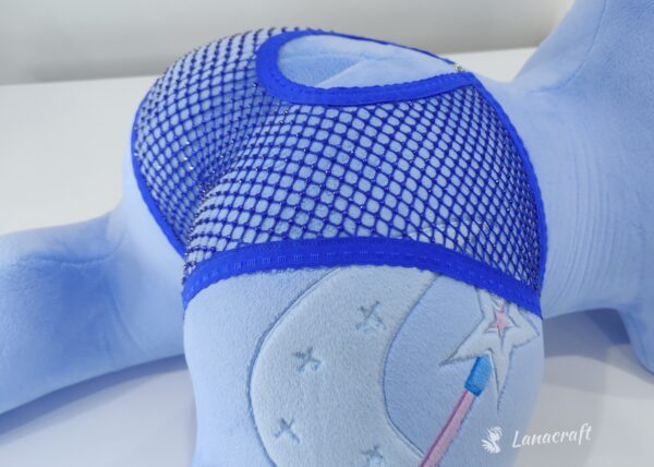 rhinestone blue panties 💙