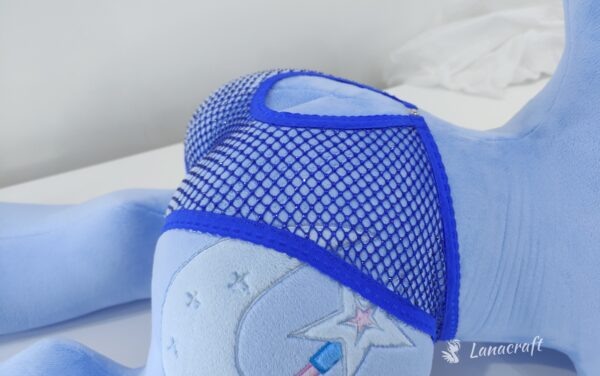 rhinestone blue panties 💙