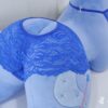 oplus_256 full body lace lingerie Cobalt