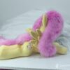 23" long (from hoof to hoof) Fluttershy plushie