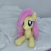 23" long (from hoof to hoof) Fluttershy plushie